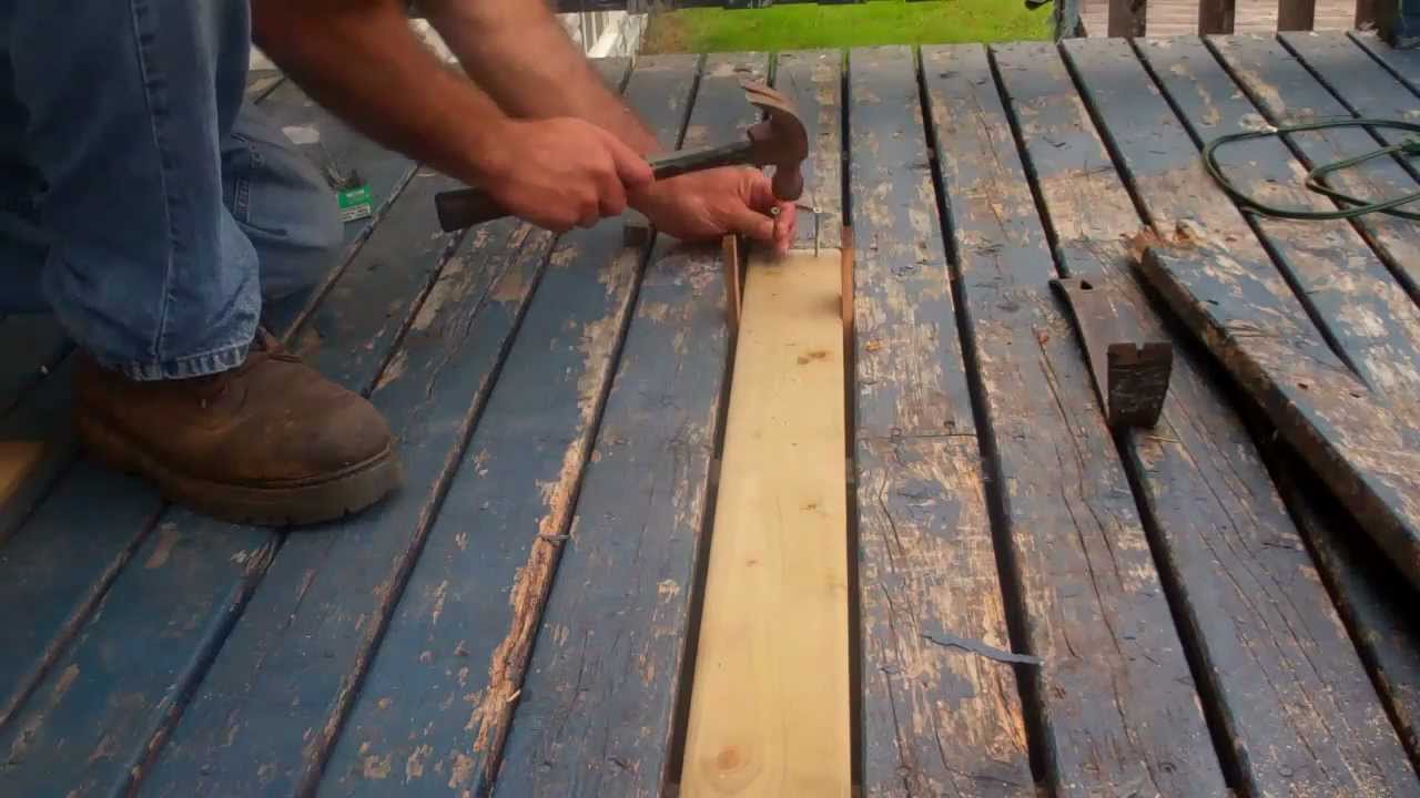 How To Replace Rotten Decking Youtube