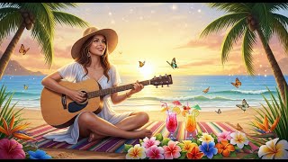 Morning Tropical Bossa Nova Jazz | Relaxing Guitar Rhythms for Work &amp; Focus