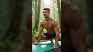 💪 Ronaldo’s Morning Yoga Workout 😱 | Boost Energy &amp; Focus Like CR7! #RonaldoYoga #CR7Workout