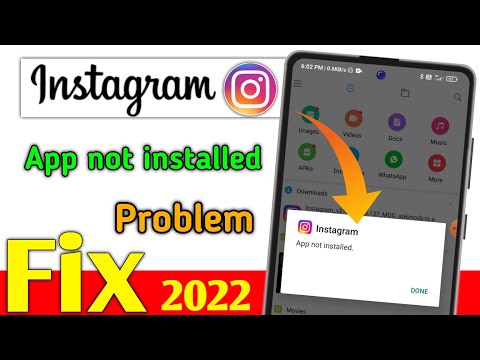 Instagram app not installed 2025 || Instagram not install Problem || Instagram not install