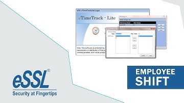 How to Create Shift and Assign to Employees in ESSL eTimeTracklite Software