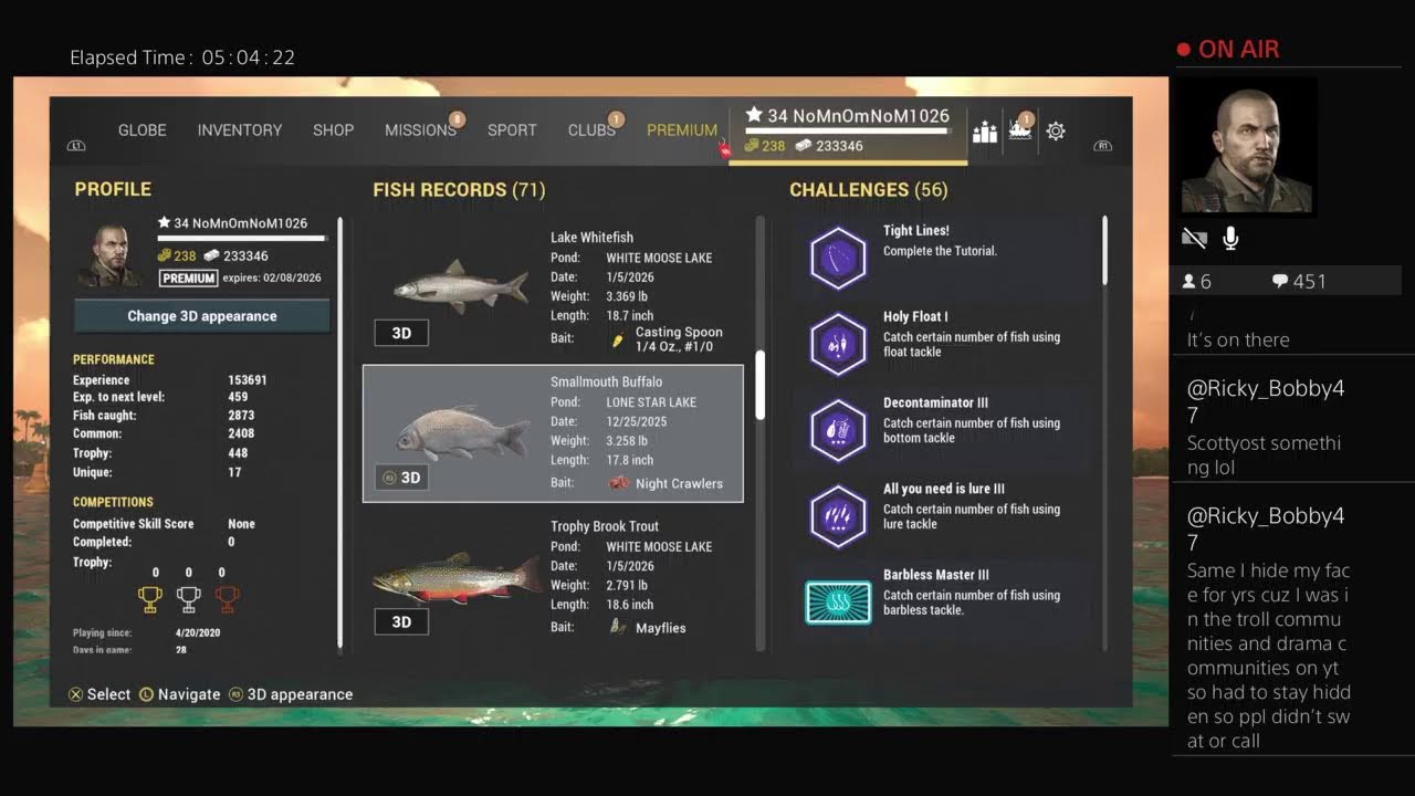 Fishing planet, Saint Croix Lake