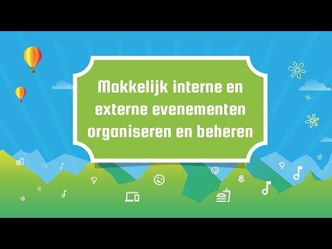 Video: Evenementen beheren (met afbeeldingen)