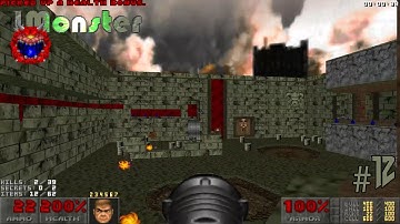 Doom with 1 Monster Megawad(feat. Corruption Cards).Map 12