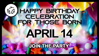 ❤️ Happy Birthday Celebration on April 14