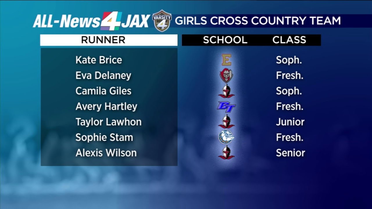 Varsity 4 All-News4JAX girls cross country team: Bartram Trail's Avery Hartley wins player of year