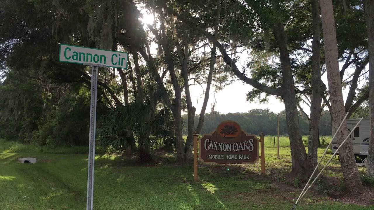 Cannon Oaks Mobile Home Park Walking Tour YouTube