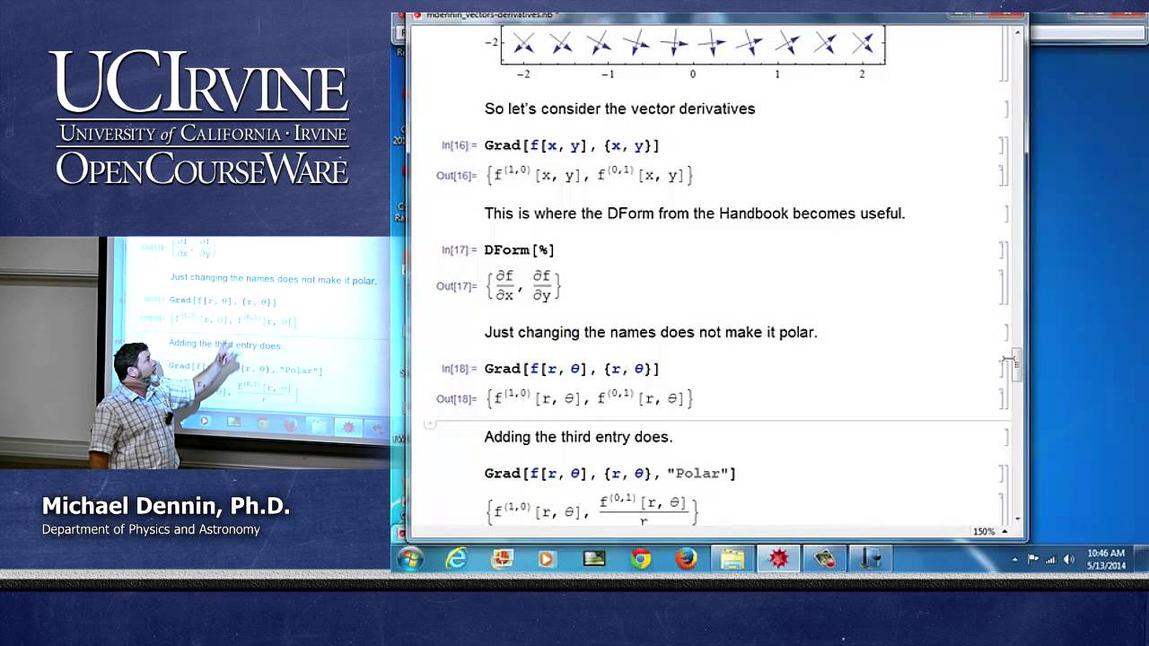 Physics 50. Math Methods. Lecture 14.5