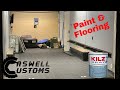 Trailer Transformed into a Camper - Part 9 - Painting &amp; Flooring - CaswellCustoms