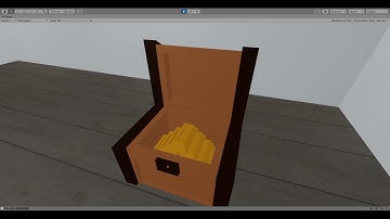 Unity 用鑰匙開啟寶箱拿寶藏