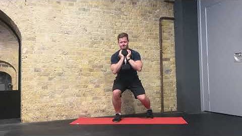 Offset Goblet Squat