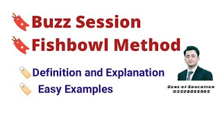 Celebrity Buzz Session and Fishbowl Method of Teaching Profile