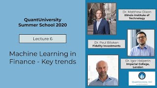 QuantUniversity Summer School 2020 | Lecture 6: Deep Learning and Equity Portfolio Modeling