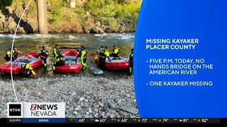 Search underway in Placer County for missing kayaker