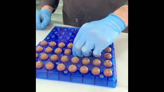 Mould No 1525 - Magnetic Moulds For Making Handmade Truffleball Chocolate In The Easiest Way