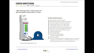 Home Assistant Hardwired using Modbus and Node-Red Part 5: Electricity meter OB115-MOD.