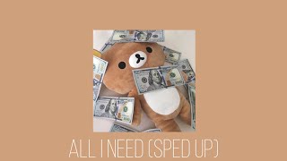 All I Need ( SPED UP) | lloyd