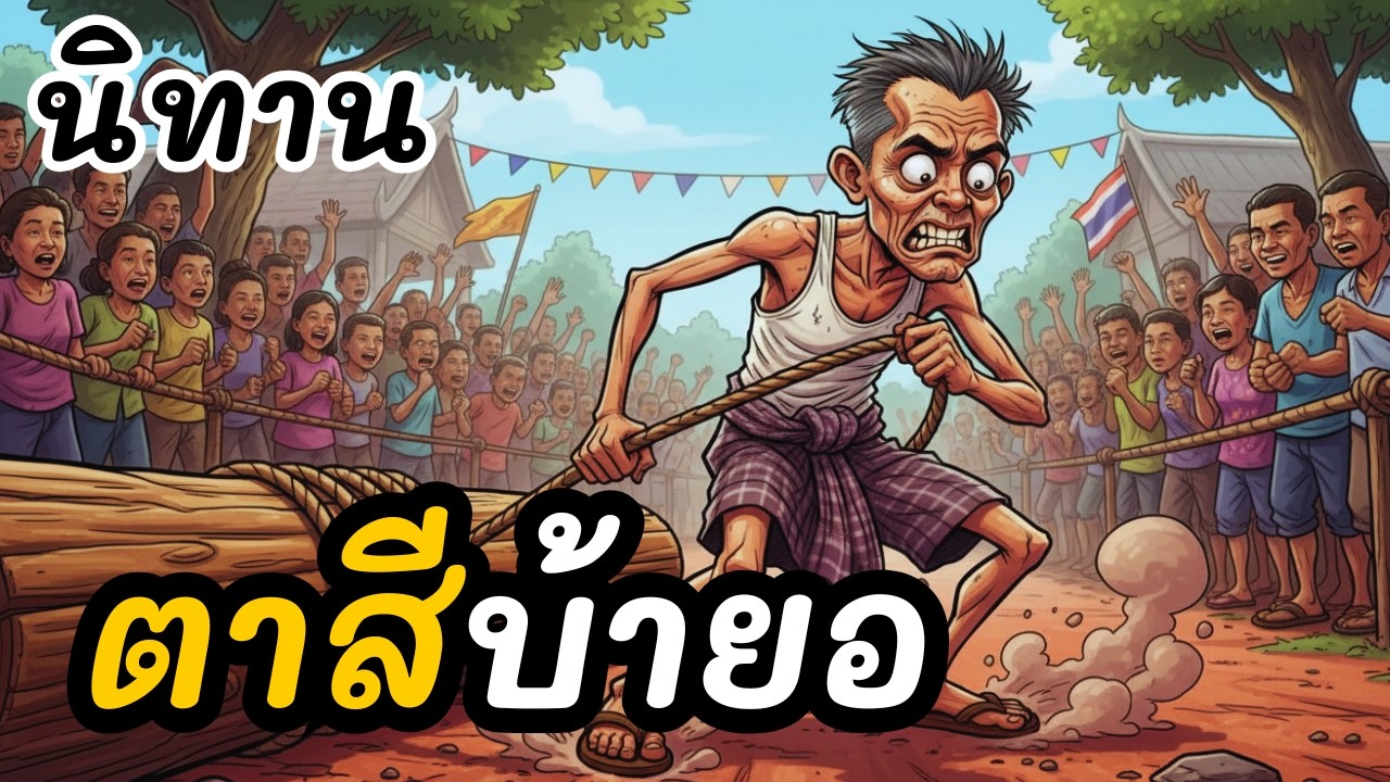 นิทาน ตาสีบ้ายอ | #นิทานพื้นบ้าน #นิทานสอนใจ #นิทานก่อนนอน