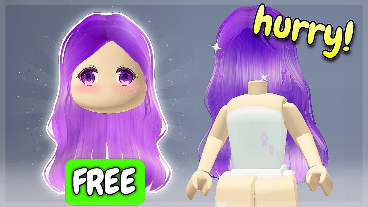 HURRY* GET THIS FREE BLUE ROBLOX HAIR NOW 😲😵 *LIMITED EVENT