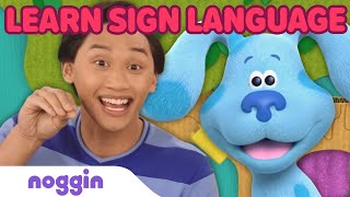 Learn American Sign Language Nursery Rhymes w/ Blue’s Clues ? Reading & ASL Story | Noggin