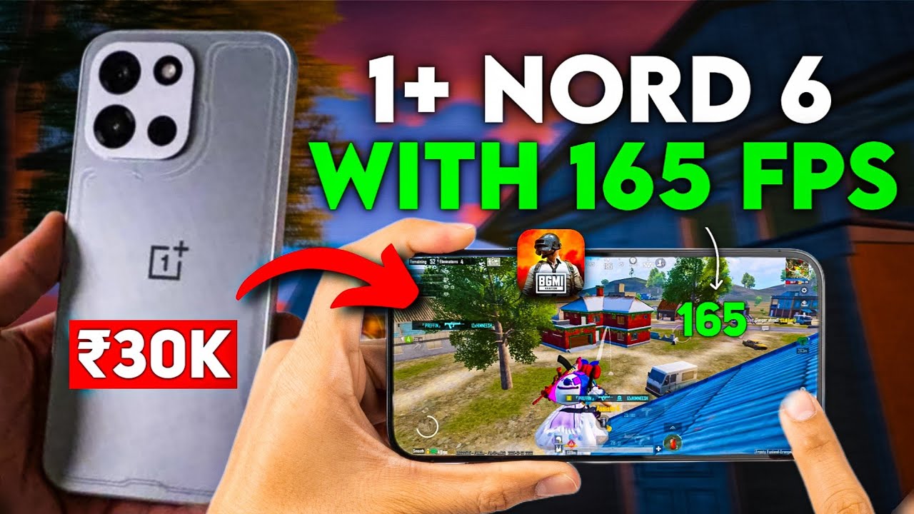 Oneplus Nord 6 Launch Date in India?🔥165 FPS in BGMI😱 Oneplus Nord 6 Price?