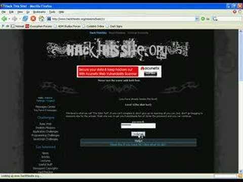 HackThisSite Basic 1 & 2