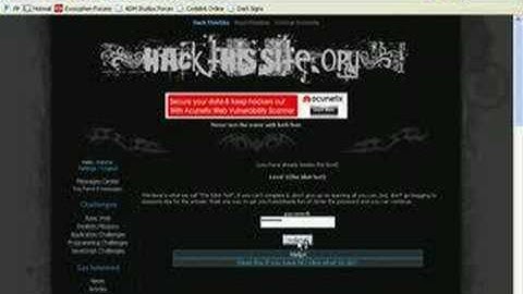 HackThisSite Basic 1 & 2