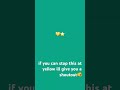 stop it at yellow for a shoutout! #yellow #yellowheart #shoutout