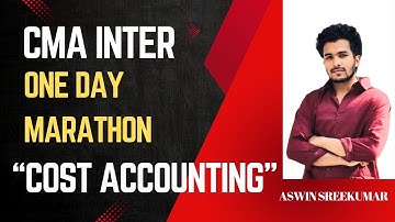 CA /CMA INTER COST ACCOUNTING MARATHON CLASS / MALAYALAM