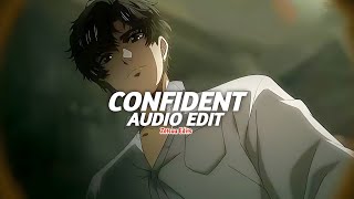 confident (tiktok version) - justin bieber ft. chance rapper [edit audio]