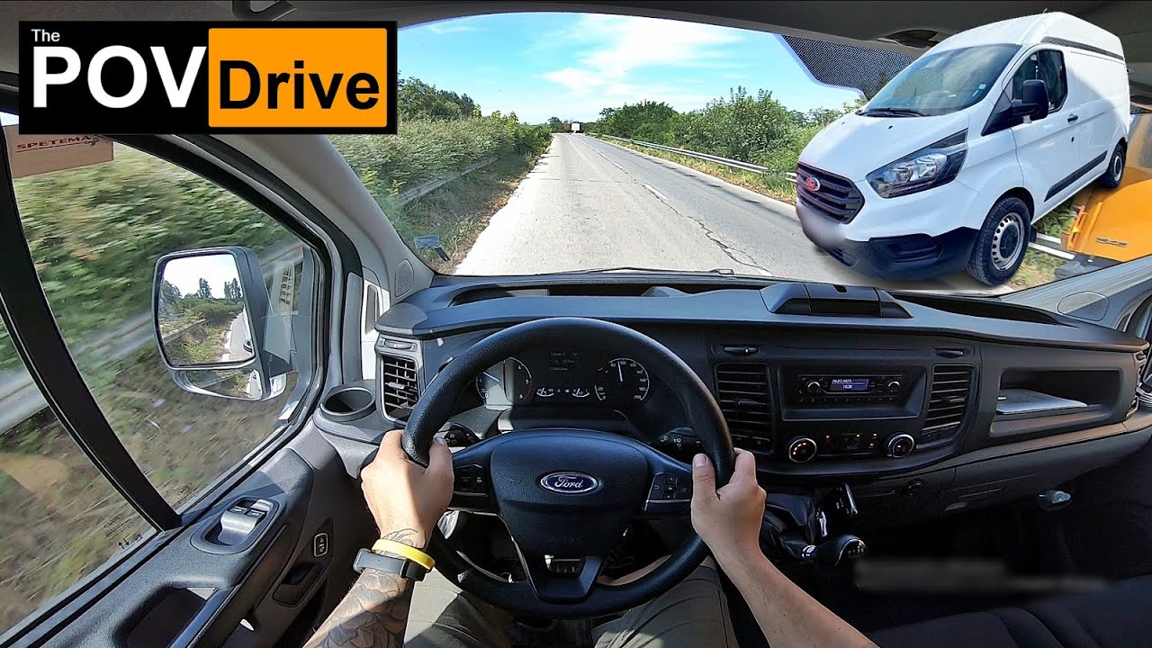 2022 Ford Transit Custom VAN Facelift  2.0 TDCi 130hp | POV Test Drive