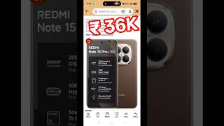 200MP Beast is Here! 🔥 #redminote15proplus #shortsfeed #shorts