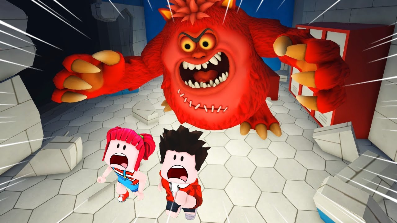 학교 파괴 ! 괴물을 무찔러요!