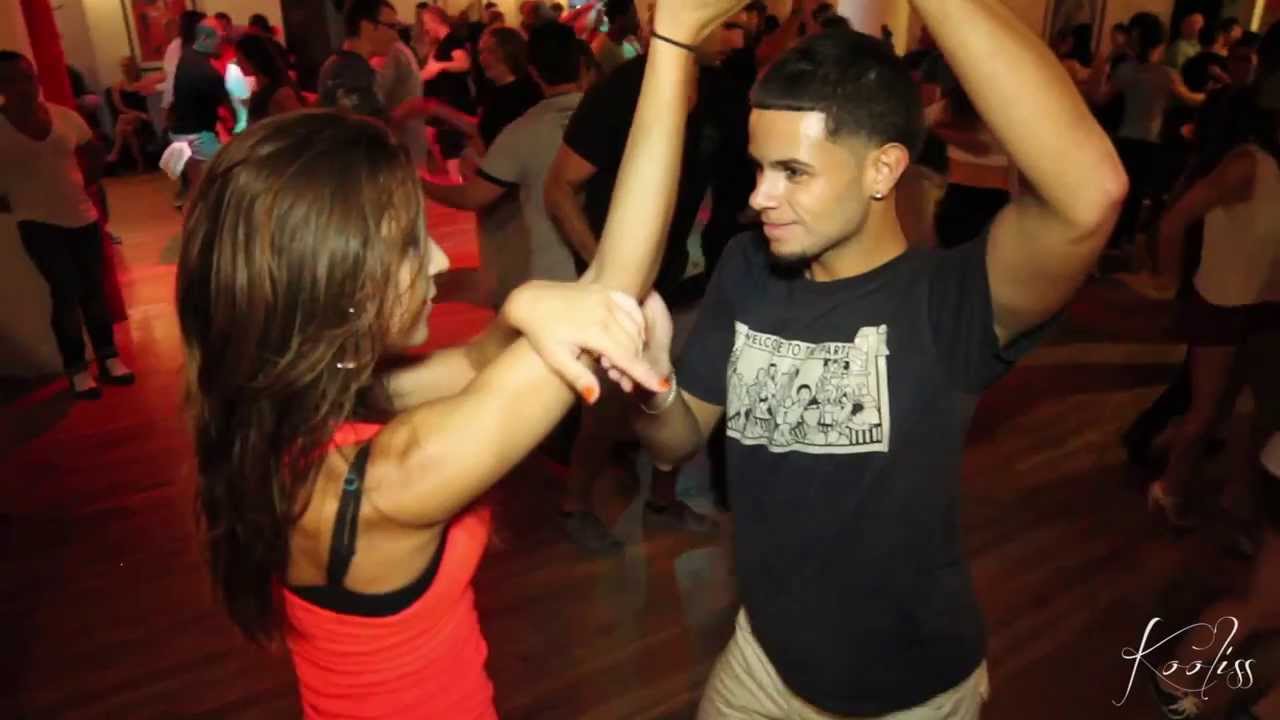 Amely & Eddie torres Jr at Stepping Out Studio - Salsa social