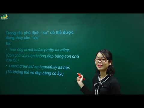 Video Tiếng Anh lớp 9 - Bài giảng Ôn tập Câu so sánh trong... - YouTube