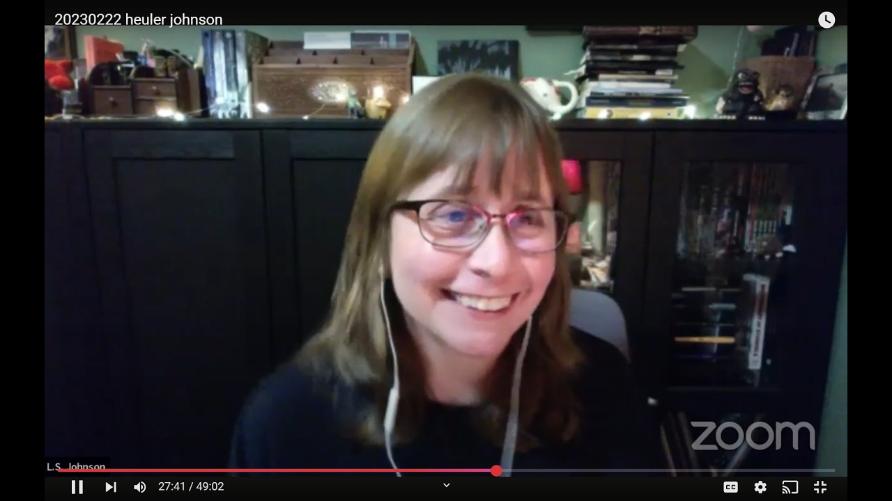 February 22, 2023 Story Hour: Karen Heuler and L.S. Johnson