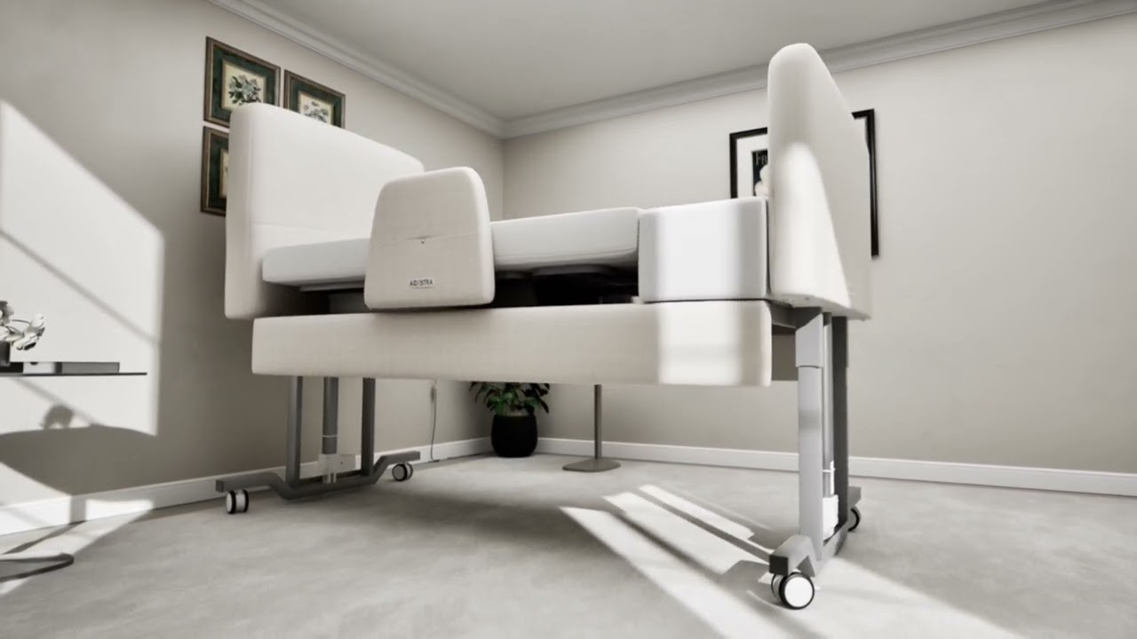 Elevra Deluxe Rotating Hi-Lo Lift Bed by AidAstra