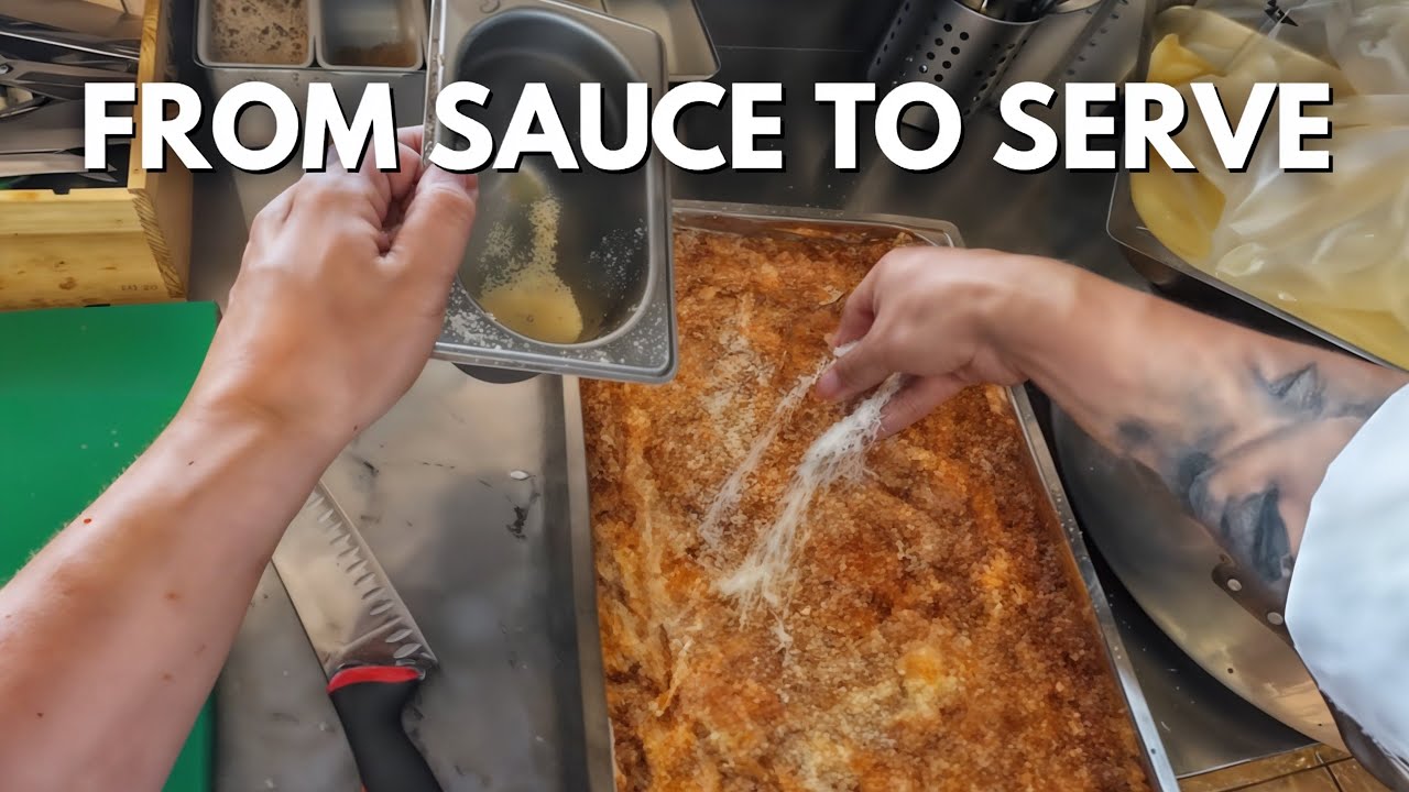 THE 11-MINUTE LASAGNA – FROM SAUCE TO SERVE