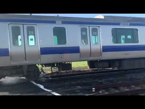 E531系上りが品川行き下りが高萩行きワンマン3月20日撮影(早朝)