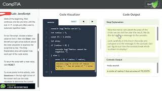 13.3.7 JavaScript - CompTIA Testout Lab