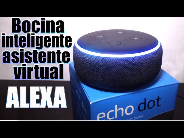 ECHO DOT 3RA GENERACIÓN ASISTENTE VIRTUAL ALEXA 