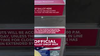 Election Day is November 3rd