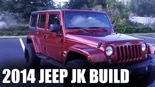 2014 Jeep Wrangler Unlimted 3.25 Rough Country Lift