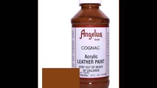 cognac leather paint
