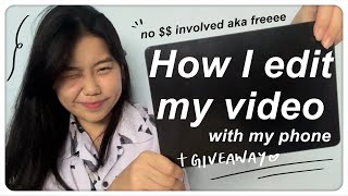 How I edit my video as a beginner (free app - vllo) + 1,000 SUB GIVEAWAY (ENDED) screenshot 4