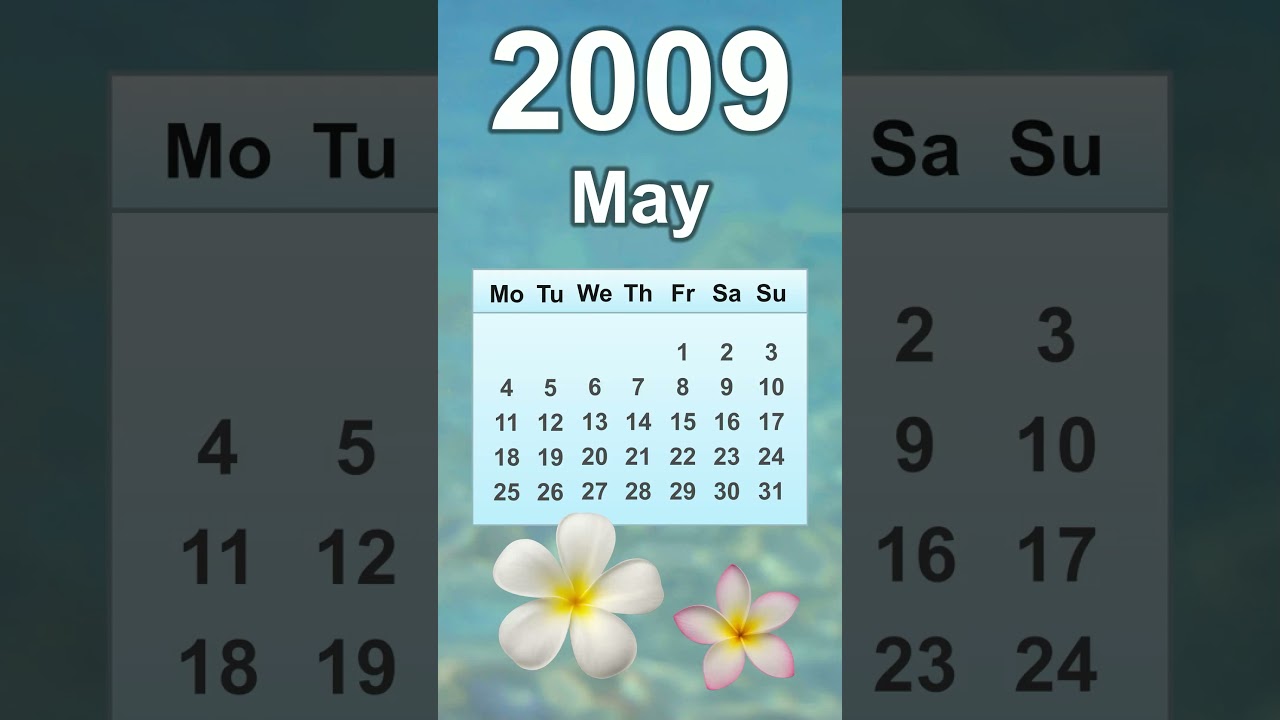 May 2009 Calendar