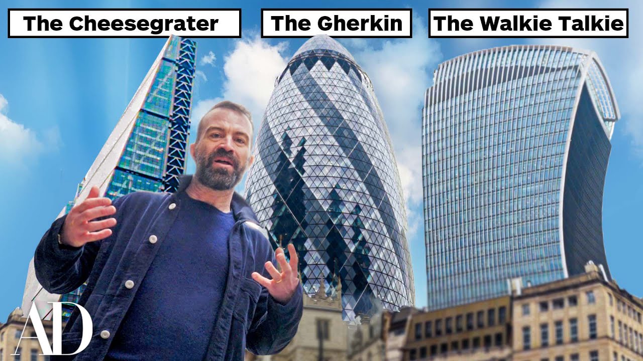 Why Do London Skyscrapers Look So Weird? | Walking Tour | Architectural Digest