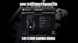 How to record a macro for Cooler Master mice