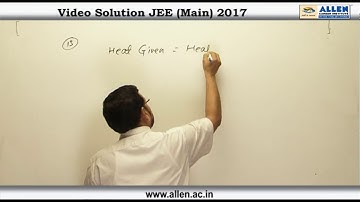 JEE Main 2017 Exam Physics Solution – Q. No. 13,14 (Paper Code-B)