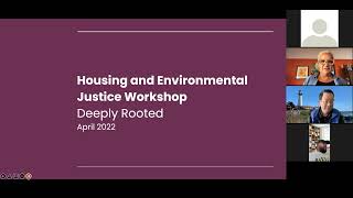 Oakland General Plan 2045: Housing & Environmental Justice Workshop (April 9, 2022 - Cantonese)